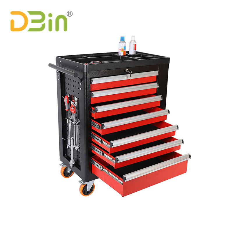 4 Drawers Tool Trolley